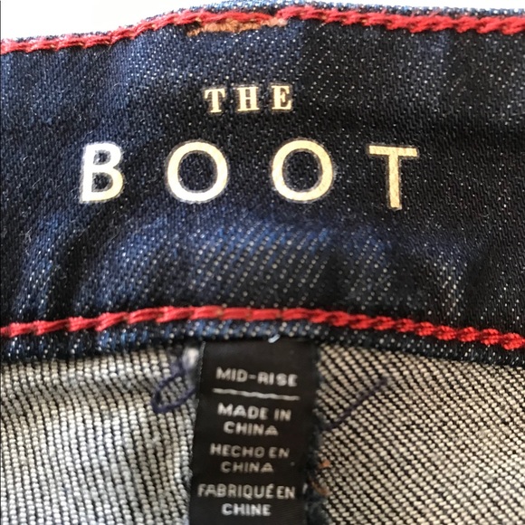 WHBM midrise The Boot Jeans - Picture 3 of 6